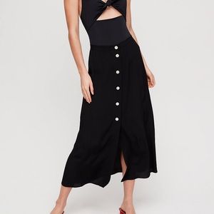 Aritzia Wilfred Amelie Skirt - Black - 00